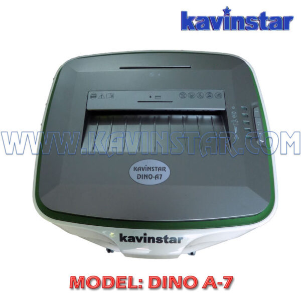 Kavinstar DINO A7 High Security Paper Shredder Machine Shred Upto 15-17 Sheets (70gsm) with Separate Slot for CD, Cr. Card (Noiseless)
