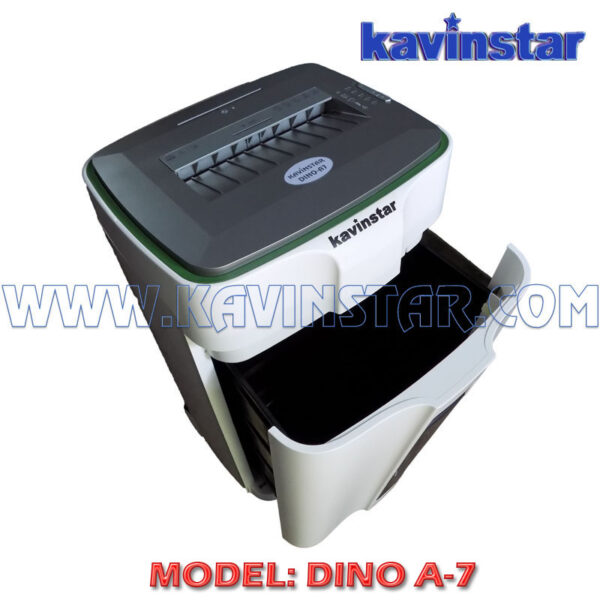 Kavinstar DINO A7 High Security Paper Shredder Machine Shred Upto 15-17 Sheets (70gsm) with Separate Slot for CD, Cr. Card (Noiseless)
