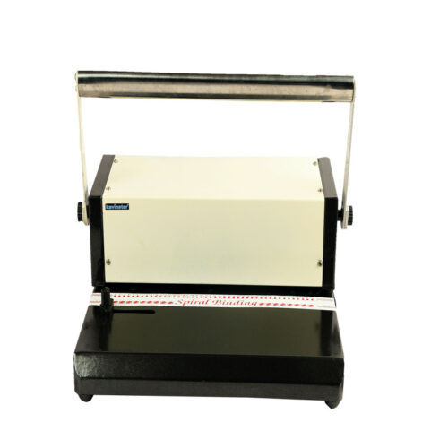 Kavinstar HD12 Double Handle Spiral Binding Machine - A4 Size with 10-12 Sheets (70gsm) Punching Capacity