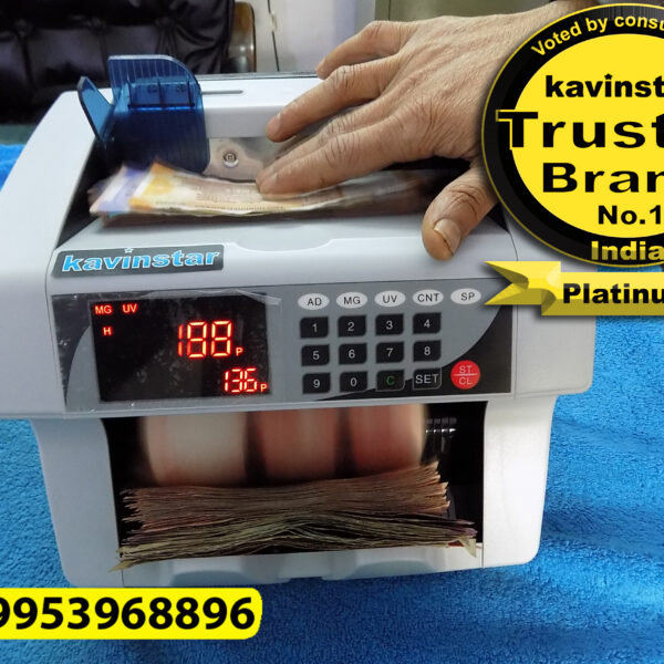 Kavinstar TOP LOADER Note Counting Machine with Fake Note Detector