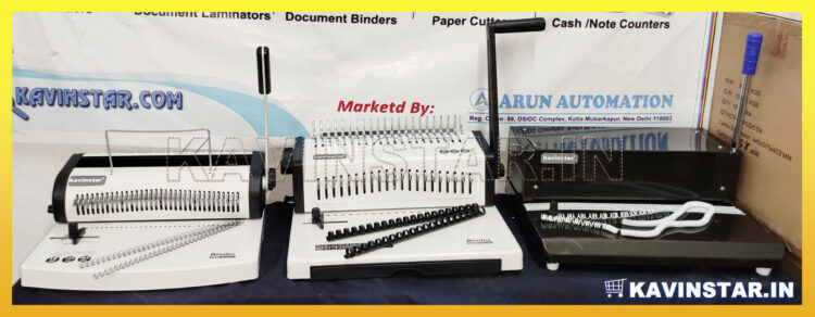 Buy Online Document Paper Binder or Binding Machines-Kavinstar