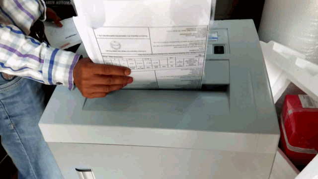Departmental Paper Shredder Machine