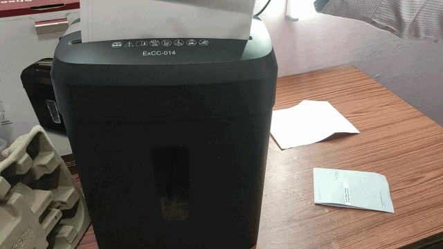 Small Paper Shredder Machine