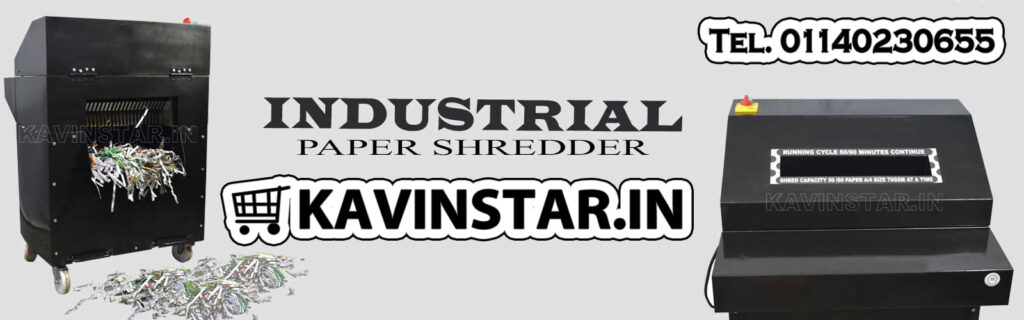 Industrial Paper Shredder Machine Manufacturer in Delhi