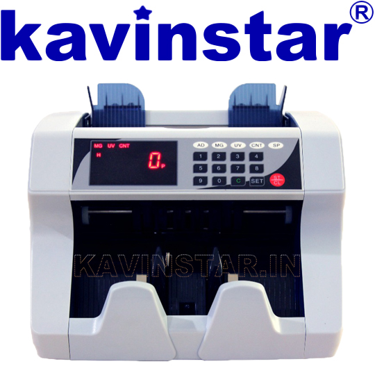heavy duty cash counting machine with fake note detector