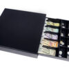 Kavinstar Cash Counter Locker Machine - Electronic & Manual Metal Cash Drawer for POS System