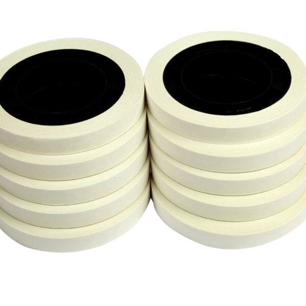 Banknote Strapping Paper Tape - Set of 10 Rolls (Sizes: 20mm, 25mm, 30mm, 40mm)
