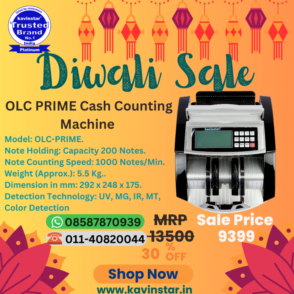 OLC Prime Cash Counting Machine