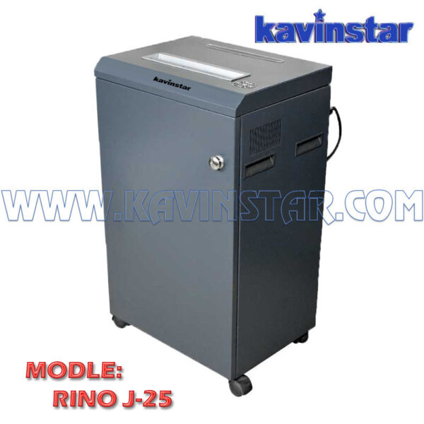 Kavinstar RINO J25 Heavy Duty Paper Shredder Machine Shred Upto 20-25 Sheets at at time (Metal Body)