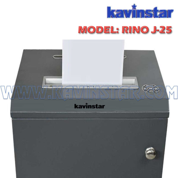 Kavinstar RINO J25 Heavy Duty Paper Shredder Machine Shred Upto 20-25 Sheets at at time (Metal Body) - Image 2
