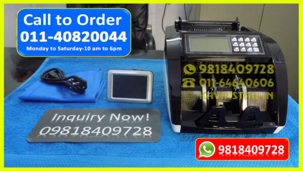 Kavinstar VELCHEK Heavy Duty Currency Counting Machine with Fake Note Detector - Image 5