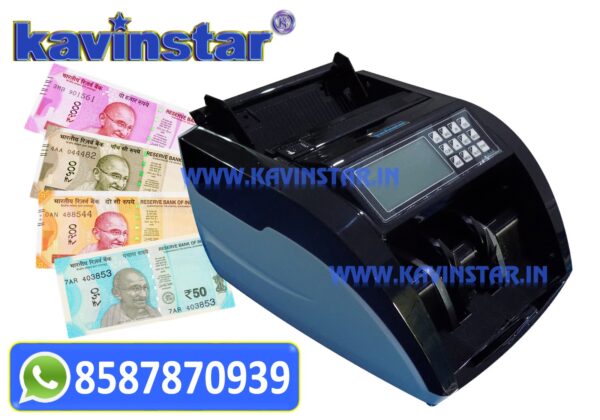 Kavinstar VELCHEK Heavy Duty Currency Counting Machine with Fake Note Detector - Image 8