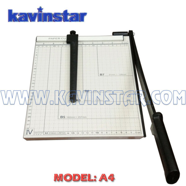 Kavinstar KVR A4 Paper Cutter Machine Cut Upto 10 -12 Sheets (70 GSM) at a time - Image 3