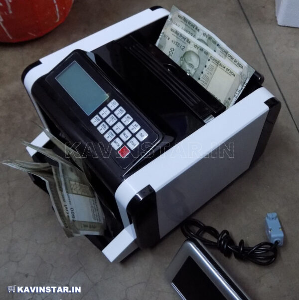 Kavinstar K-2500 Mini Cash Counting Machine with Fake Note Detector - Image 6