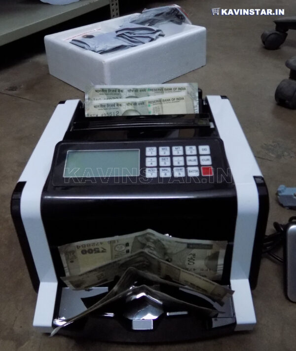 Kavinstar K-2500 Mini Cash Counting Machine with Fake Note Detector - Image 10