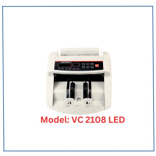 Kavinstar VC 2108 LED Note Counting Machine with Fake Note Detector - Image 10