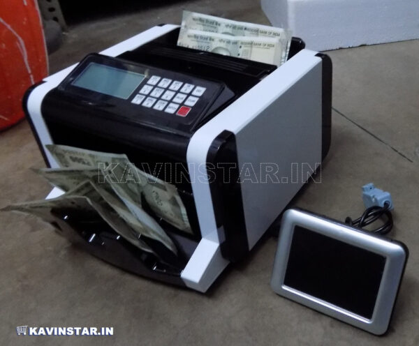Kavinstar K-2500 Mini Cash Counting Machine with Fake Note Detector - Image 8